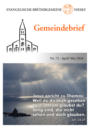 Aktueller Gemeindebrief Aktueller Gemeindebrief